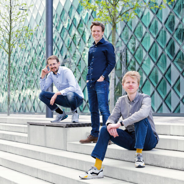 Founders of Aaron.ai: Iwan Lappo-Danilewski, Tobias Wagenführer, Richard von Schaewen