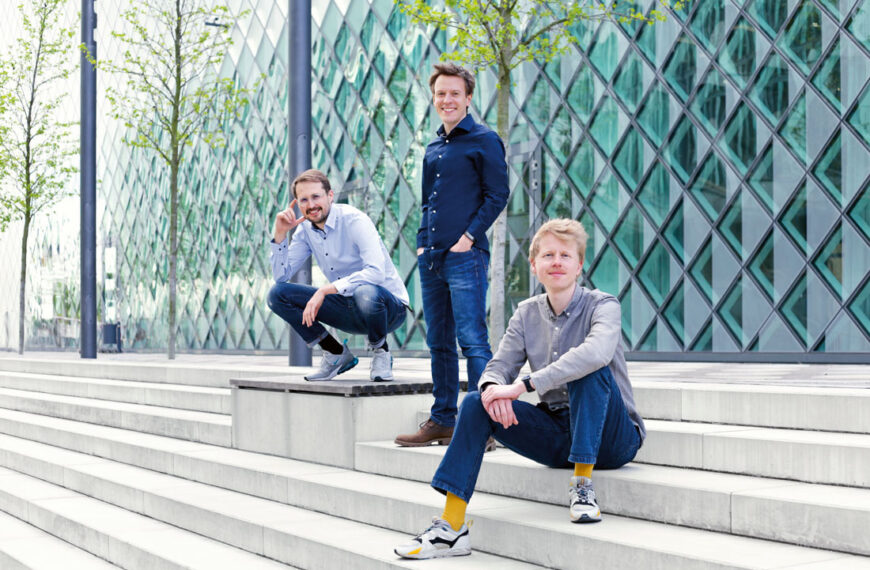 Gründer von Aaron.ai: Iwan Lappo-Danilewski, Tobias Wagenführer, Richard von Schaewen