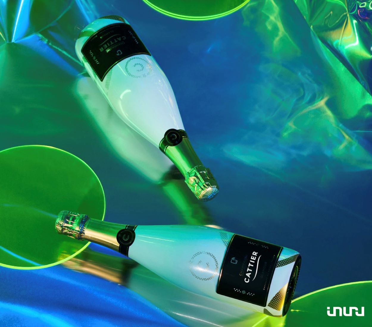 Inuru Examples Champagne CATTIER goes into production with bright Inuru labels ...