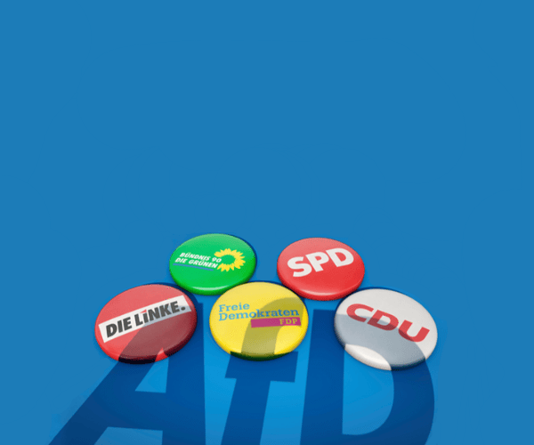 AfD Logo und Logos anderer deutscher Parteien