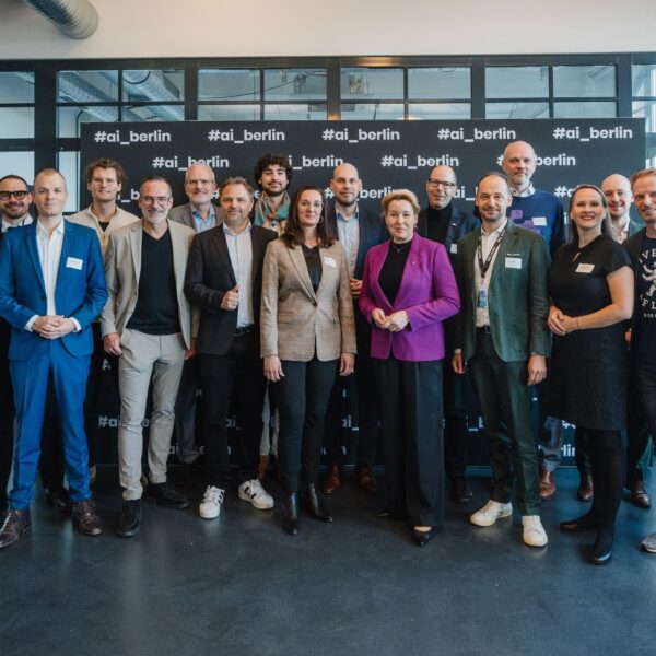 Opening of the AI hub Berlin, group photo