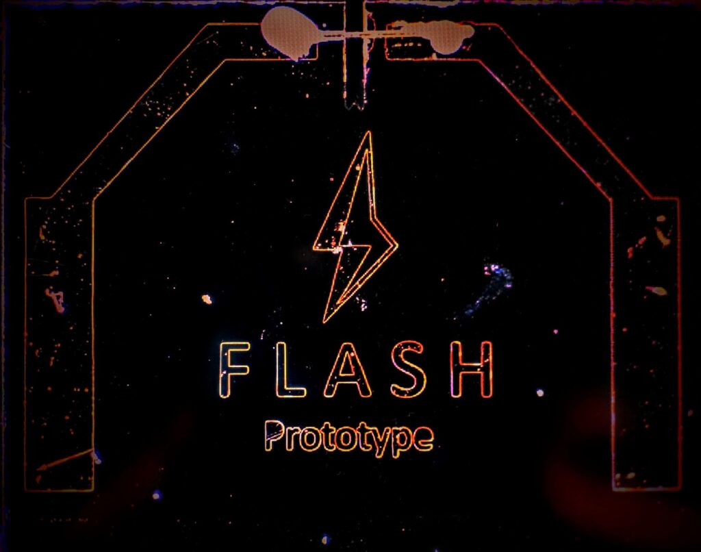 Einzelner Flashchip Prototyp