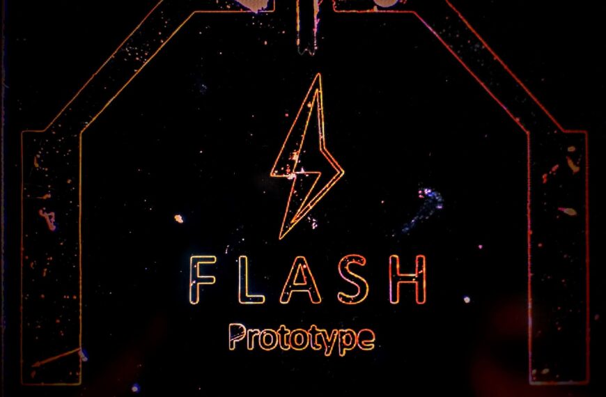 Einzelner Flashchip Prototyp