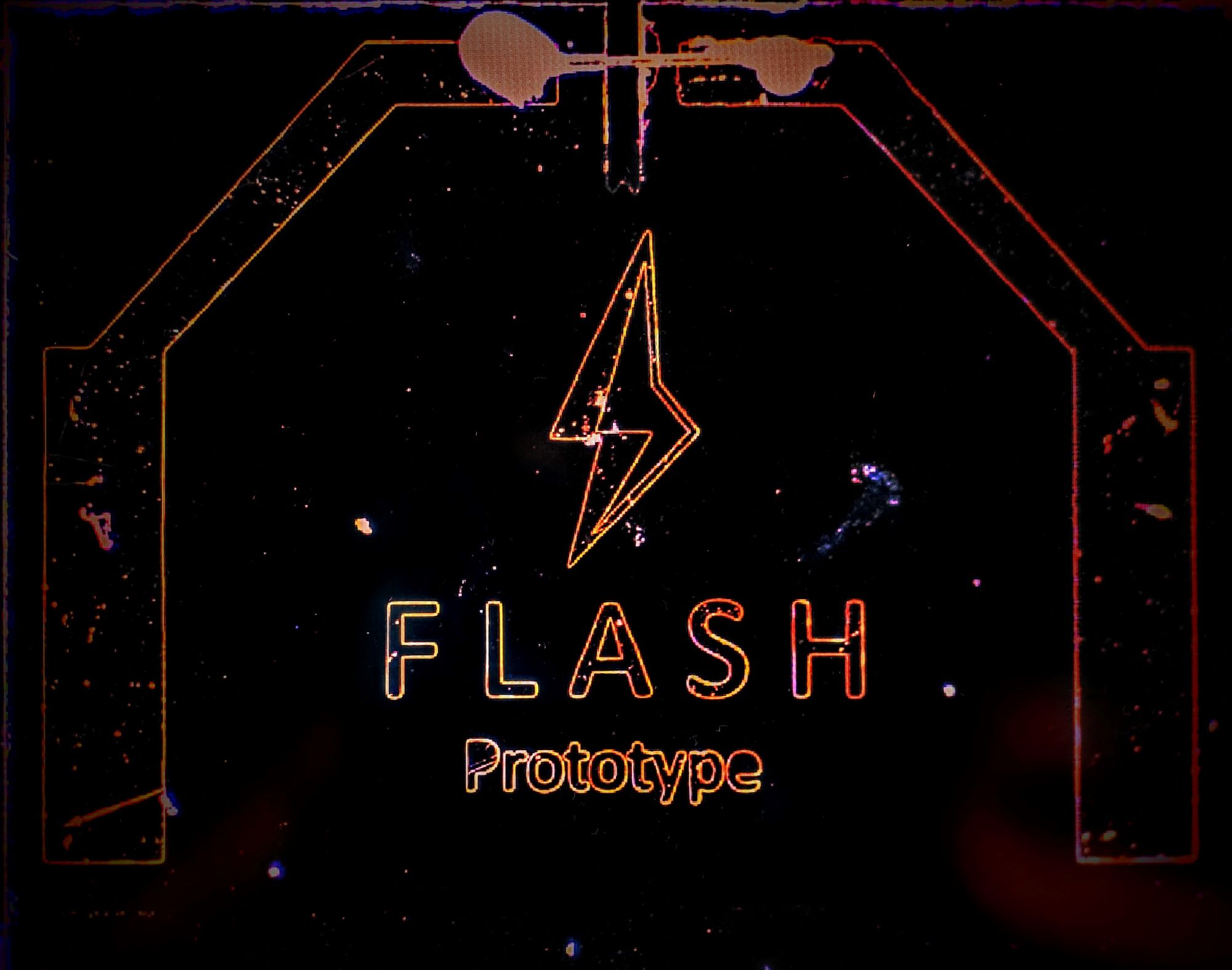 Einzelner Flashchip Prototyp